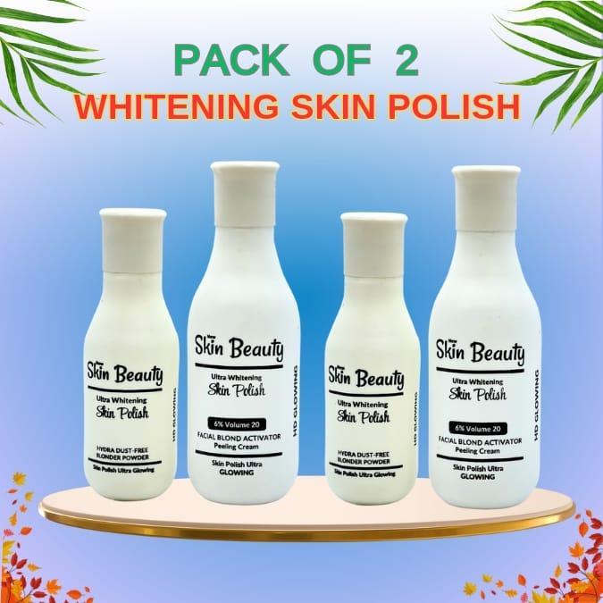 Whitening And Brightening Skin Polisher, Pack Of 2
