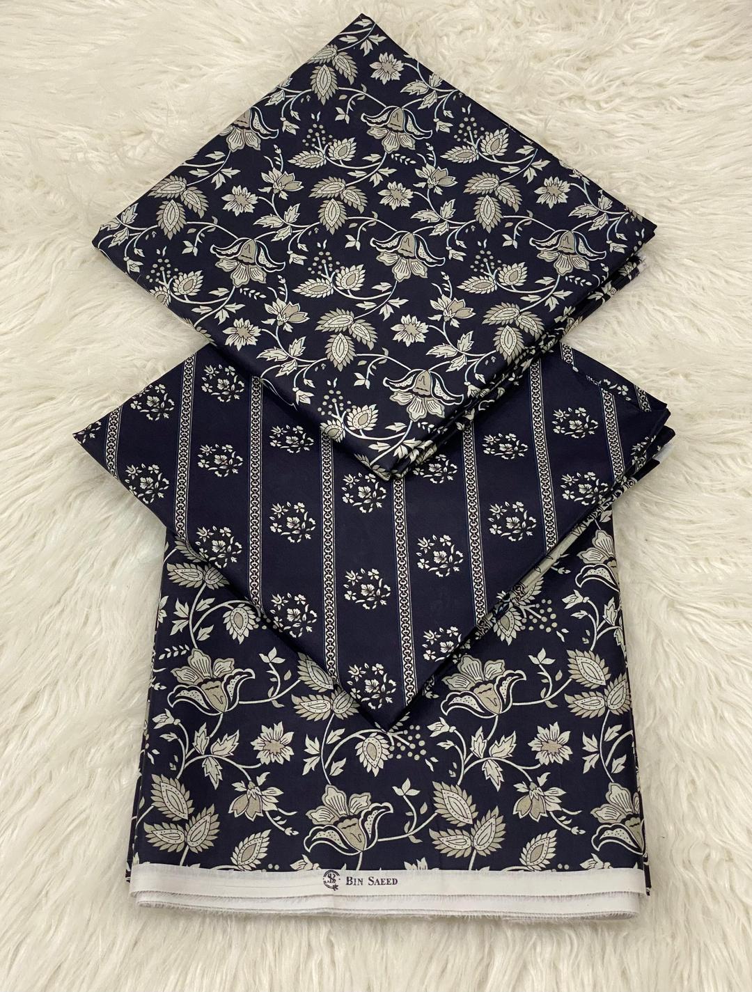 3 Pcs Women's Unstitched Digital Print Suit