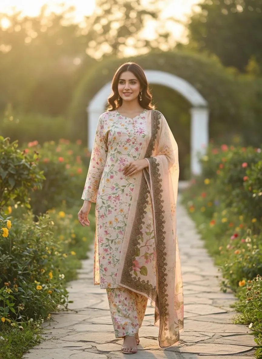 Winter Collection 3 Pcs Stitched Micro Polo Cotton Women Dress Marina Wool Specially