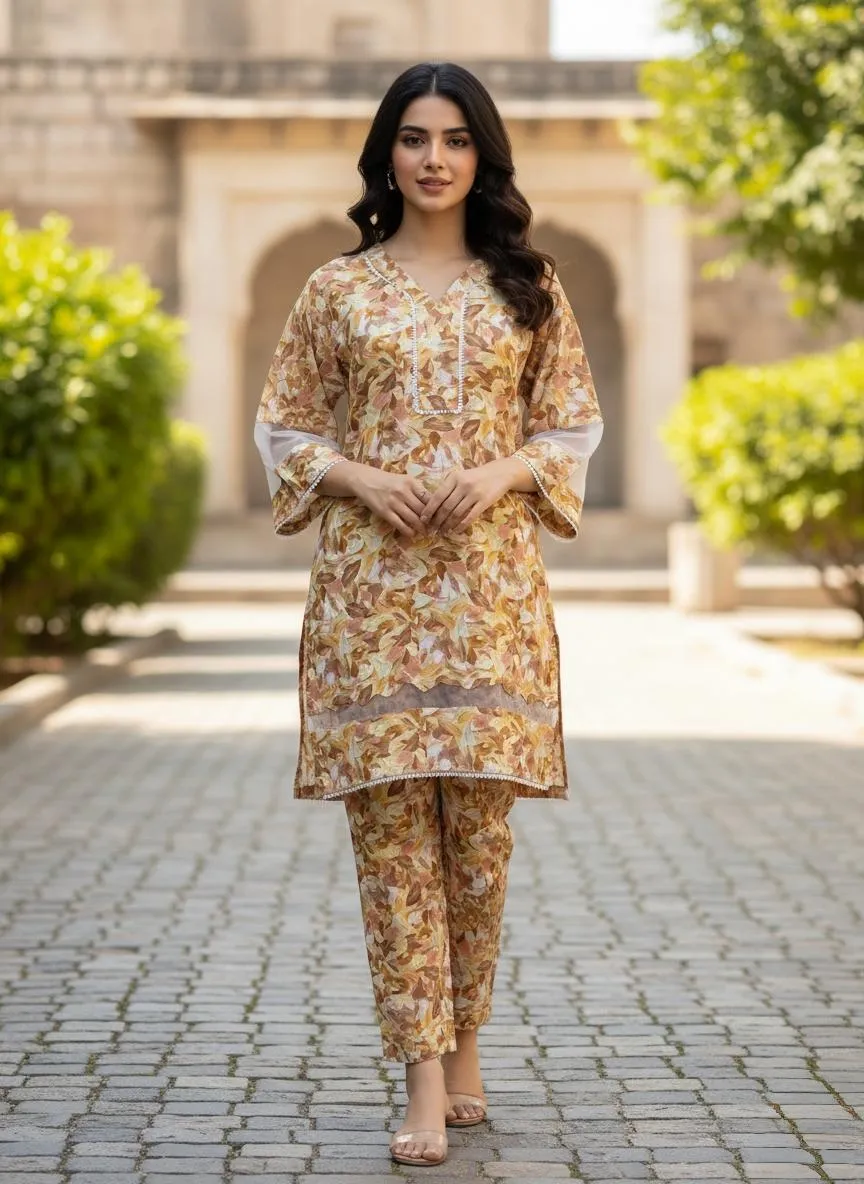 Winter Collection 2 Pcs Stitched Tissue Design Micro Polo Cotton Women Dress Marina Wool Specially