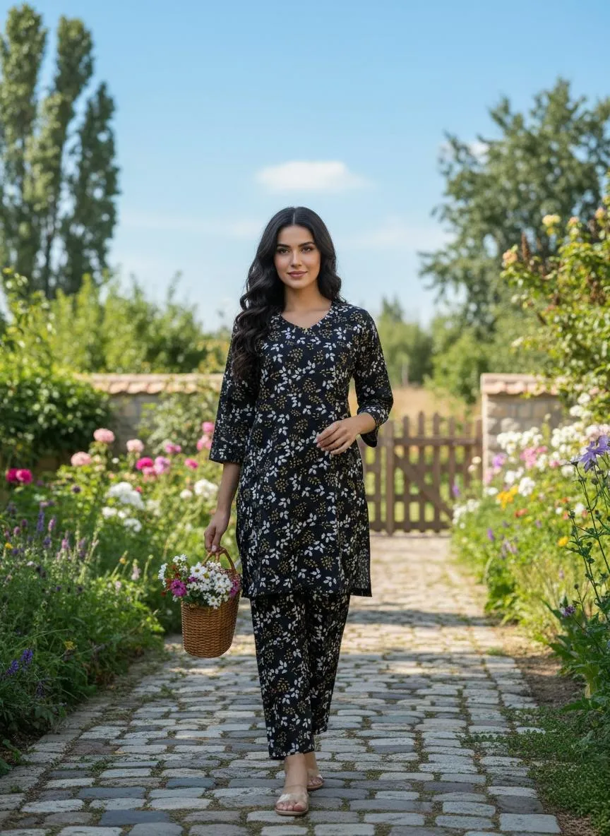 Stylish Collection 2 Pcs Women's Stitched Lawn Dress New Print Modren Desing