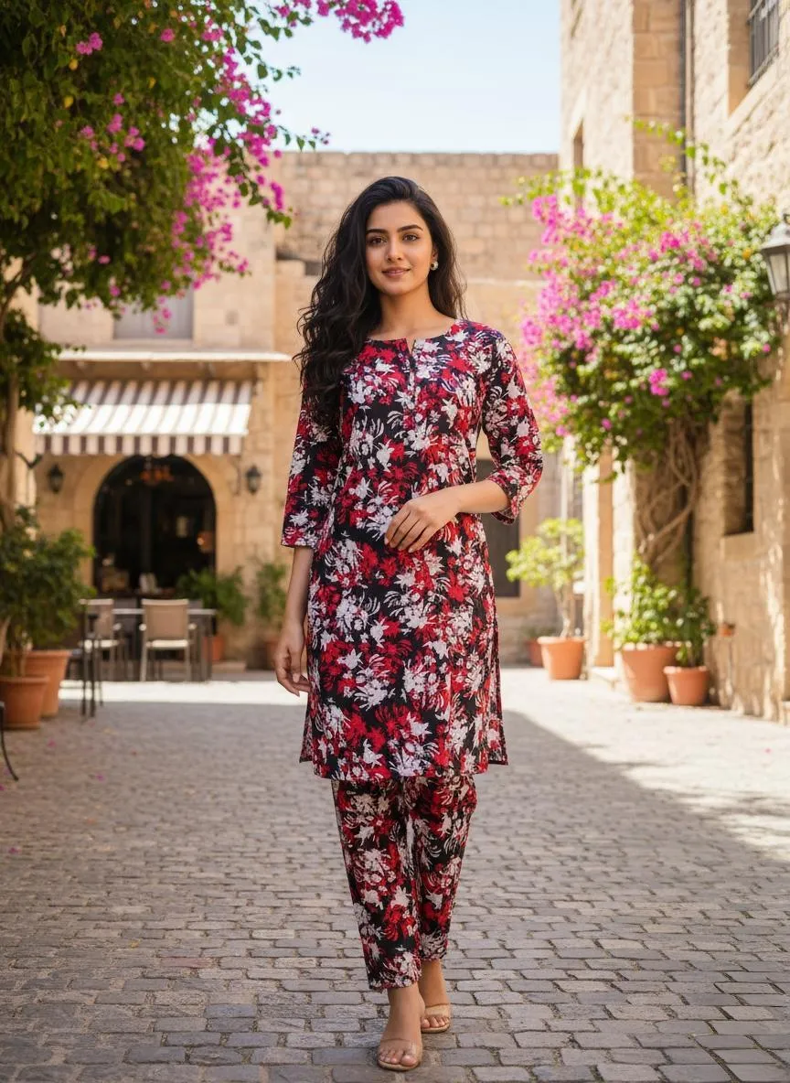 Winter Collection 2 Pcs Stitched Micro Polo Cotton Women Dress Marina Wool Specially