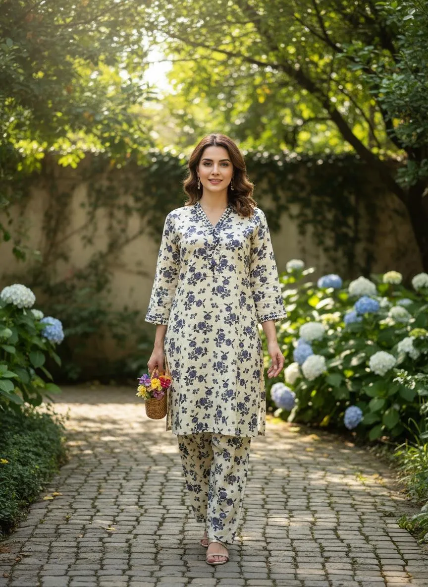 Winter Collection 2 Pcs Stitched Micro Polo Cotton Women Dress Marina Wool Specially