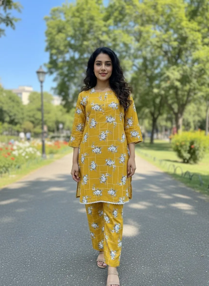 Winter Collection 2 Pcs Stitched Micro Polo Cotton Women Dress Marina Wool Specially