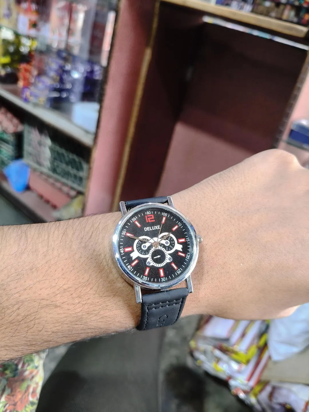 Stylish Watch For Men Luxury Leather 