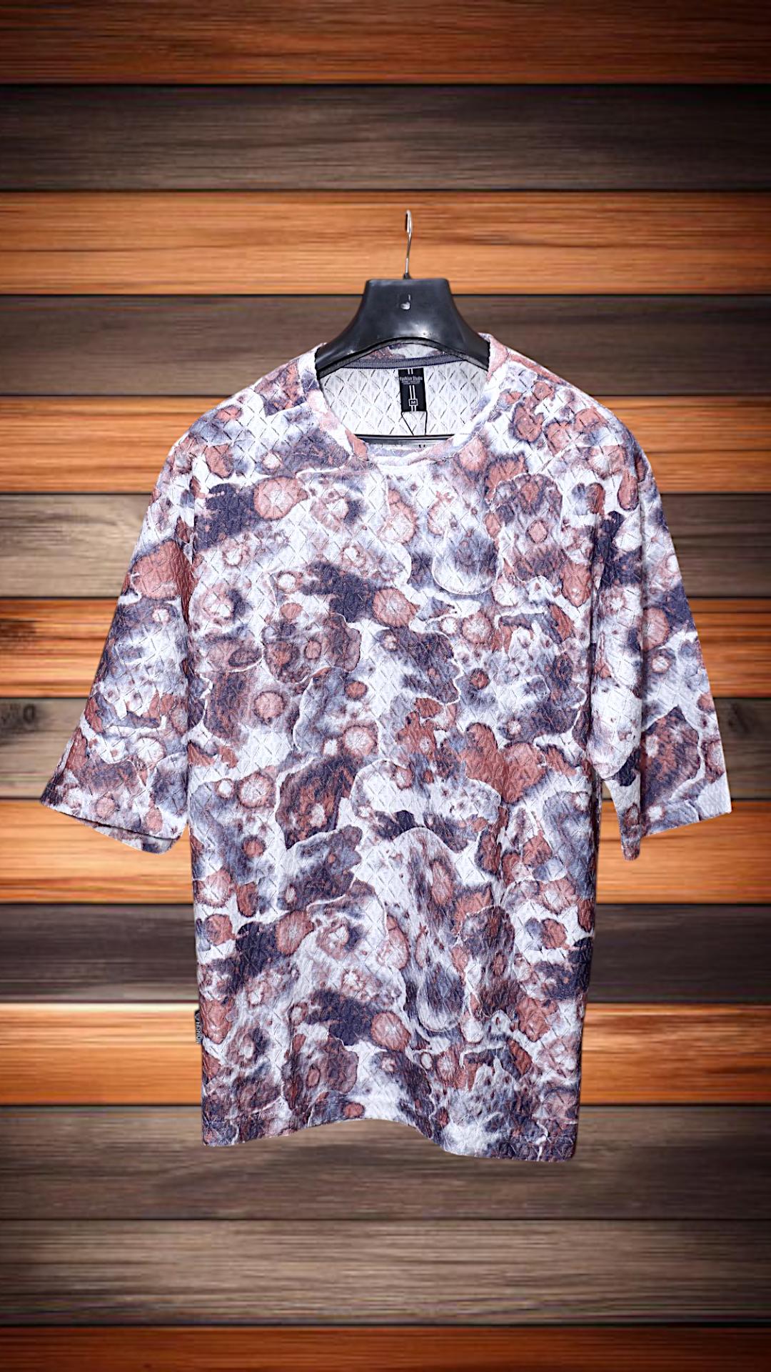 1 Pc Men's Cotton Printed T-Shirt