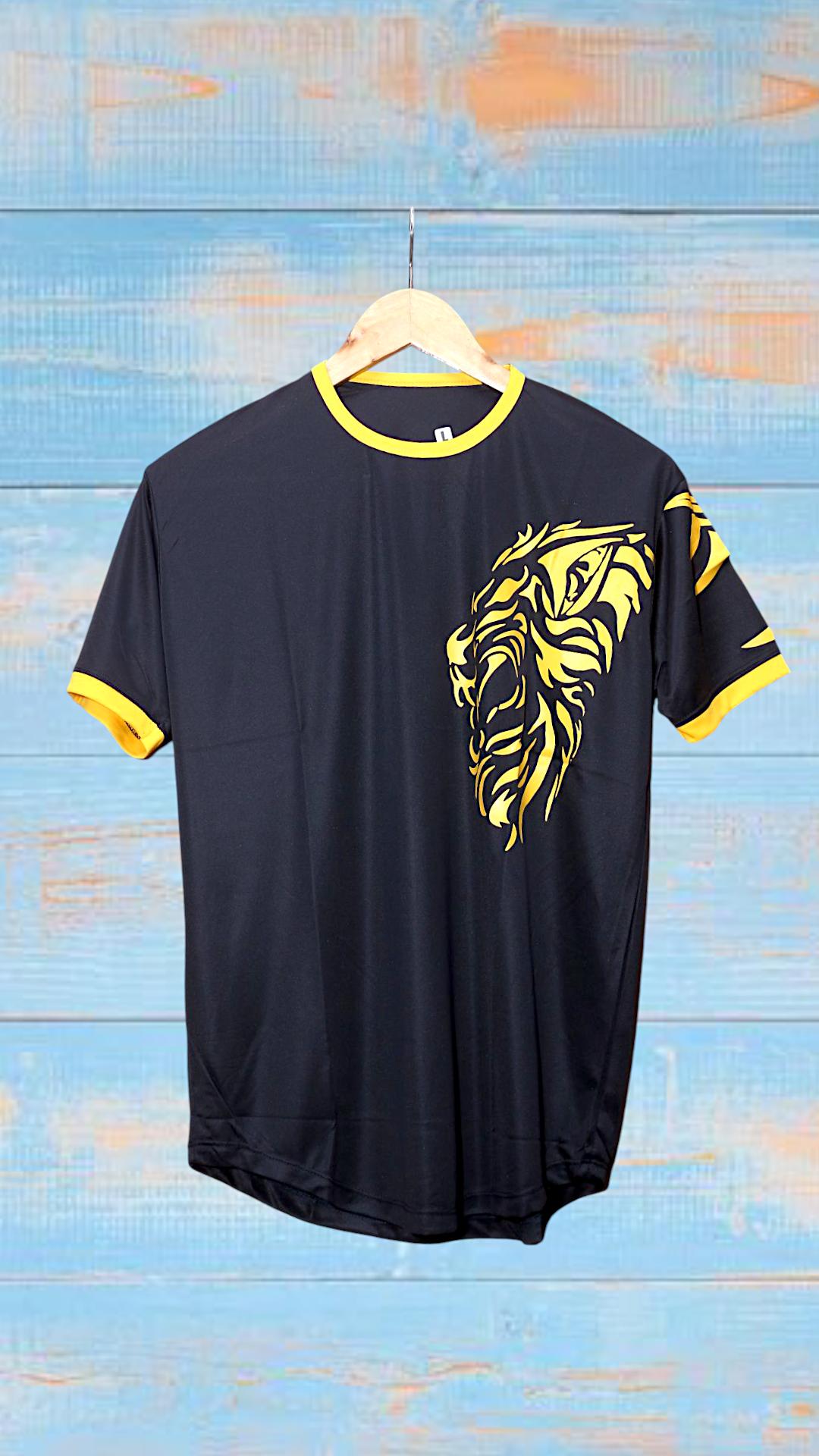 1 Pc Men's Polyester Plain T-Shirt