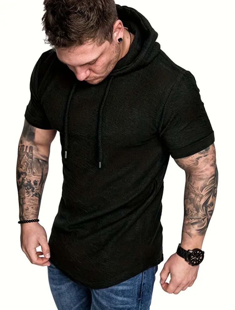 1 Pc Men's Cotton Plain T-Shirt