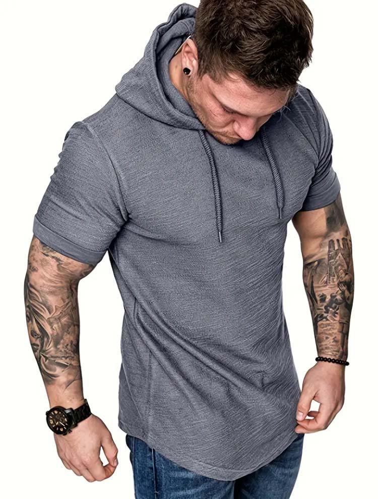 1 Pc Men's Cotton Plain T-Shirt