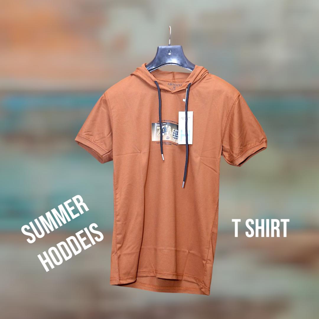 1 Pc Men's Cotton Plain T-Shirt