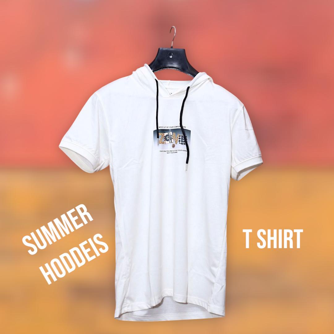 1 Pc Men's Cotton Plain T-Shirt