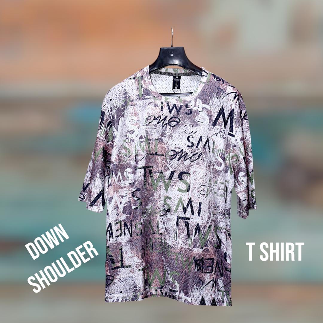 1 Pc Men's Cotton Printed T-Shirt