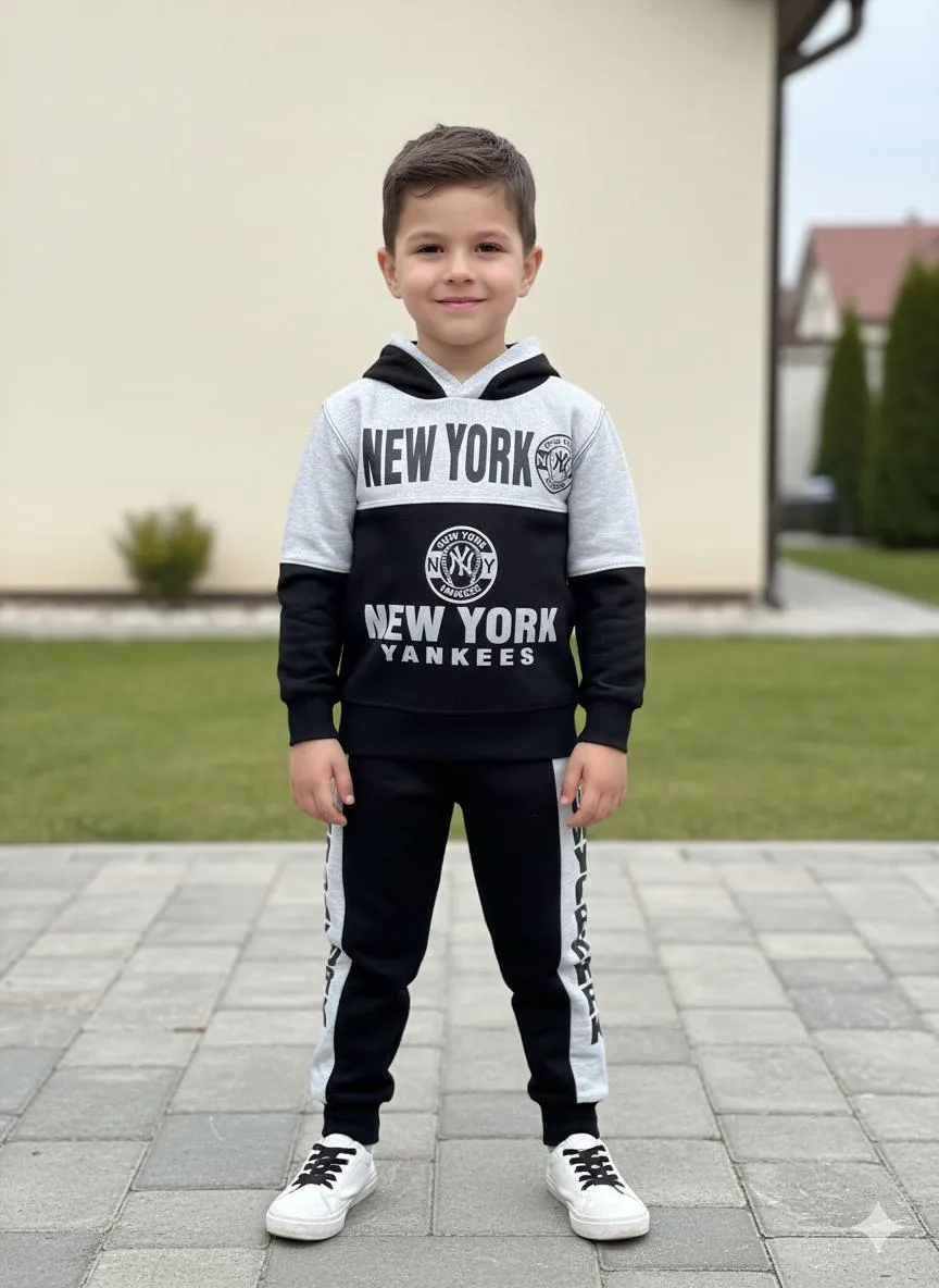 SweatHoodie  And Trouser Winter Tracksuit For Kids Girls And Boys