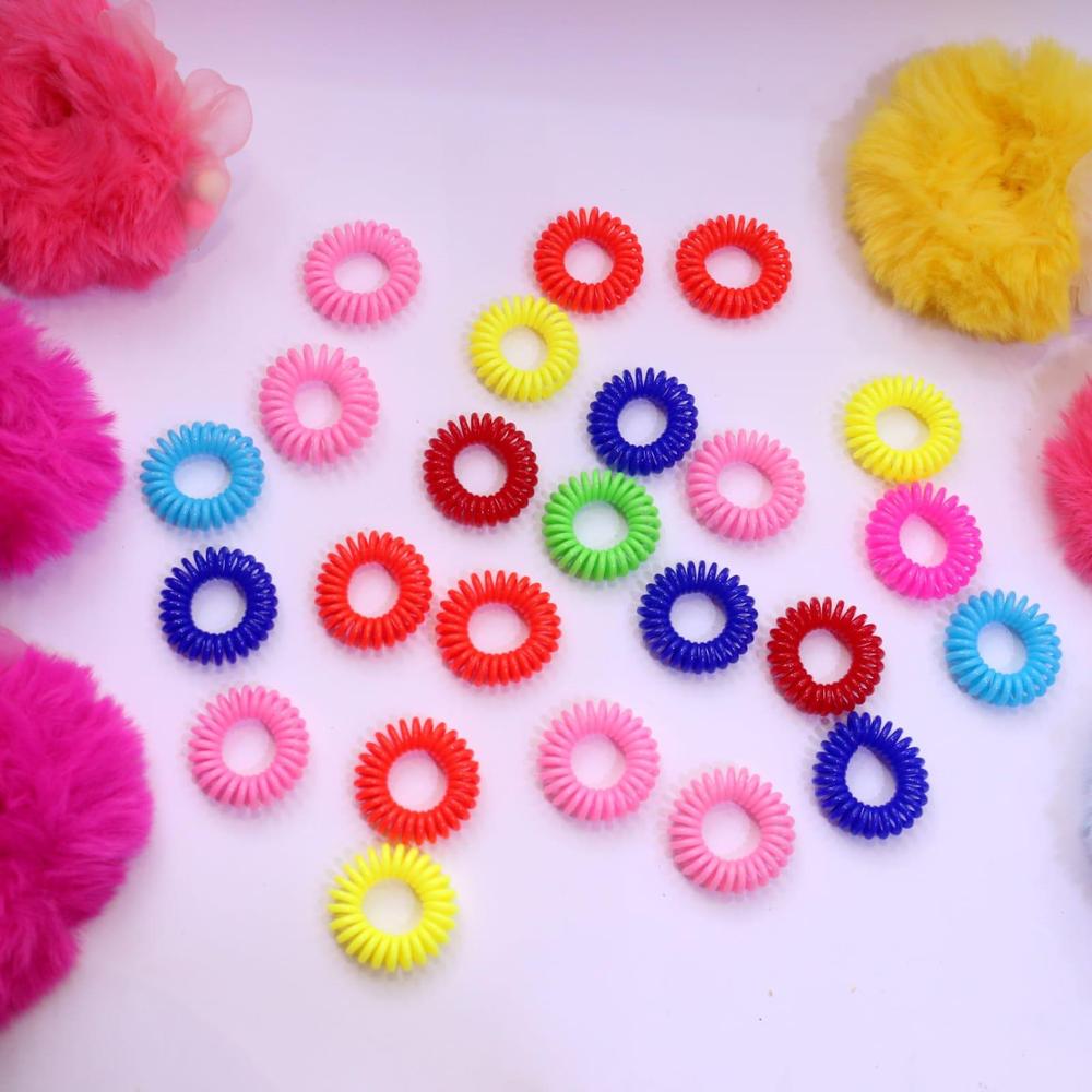 24 Pcs Girl's Hair Pony