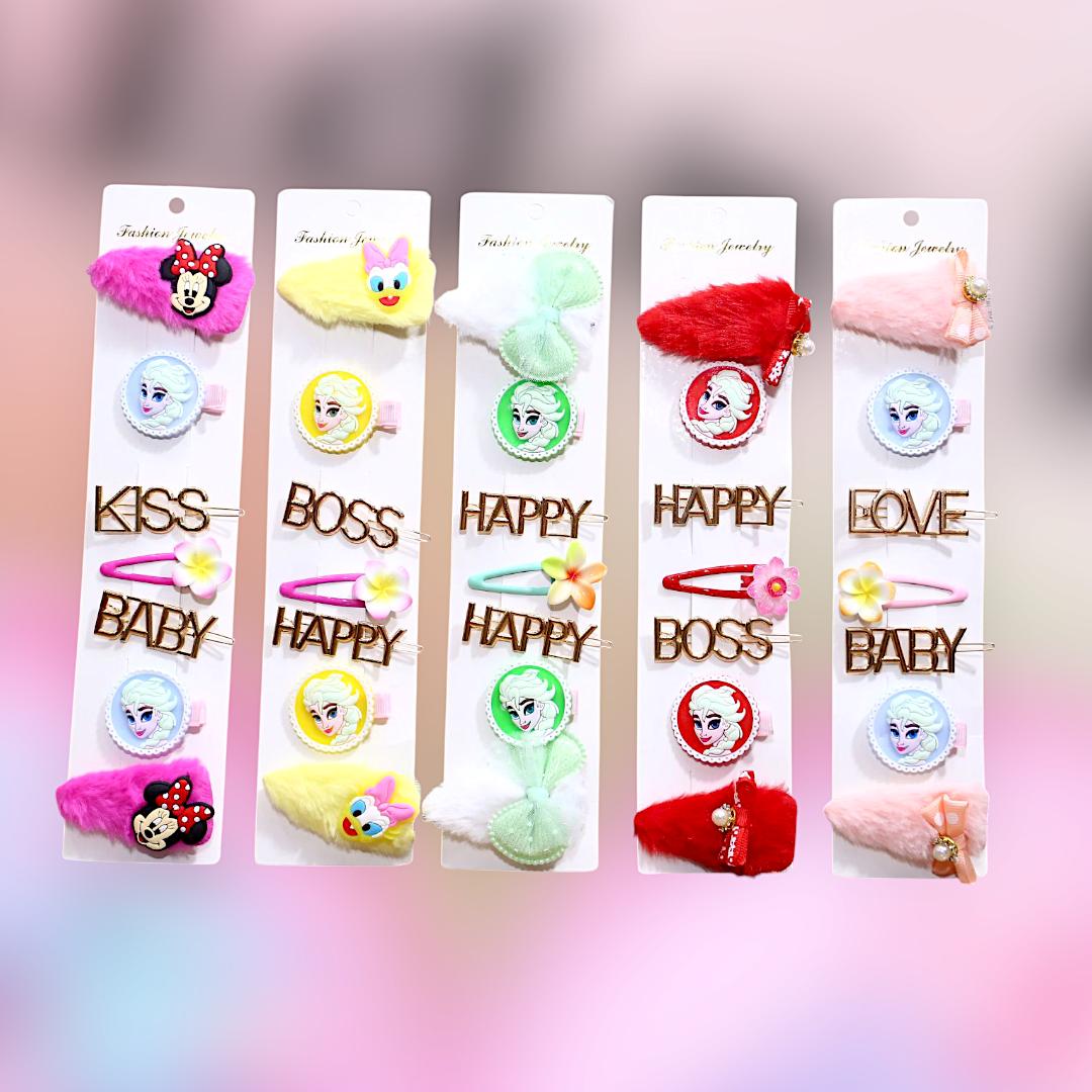 Colorful Alloy Hair Pins - 1 Pcs Stylish Accessory