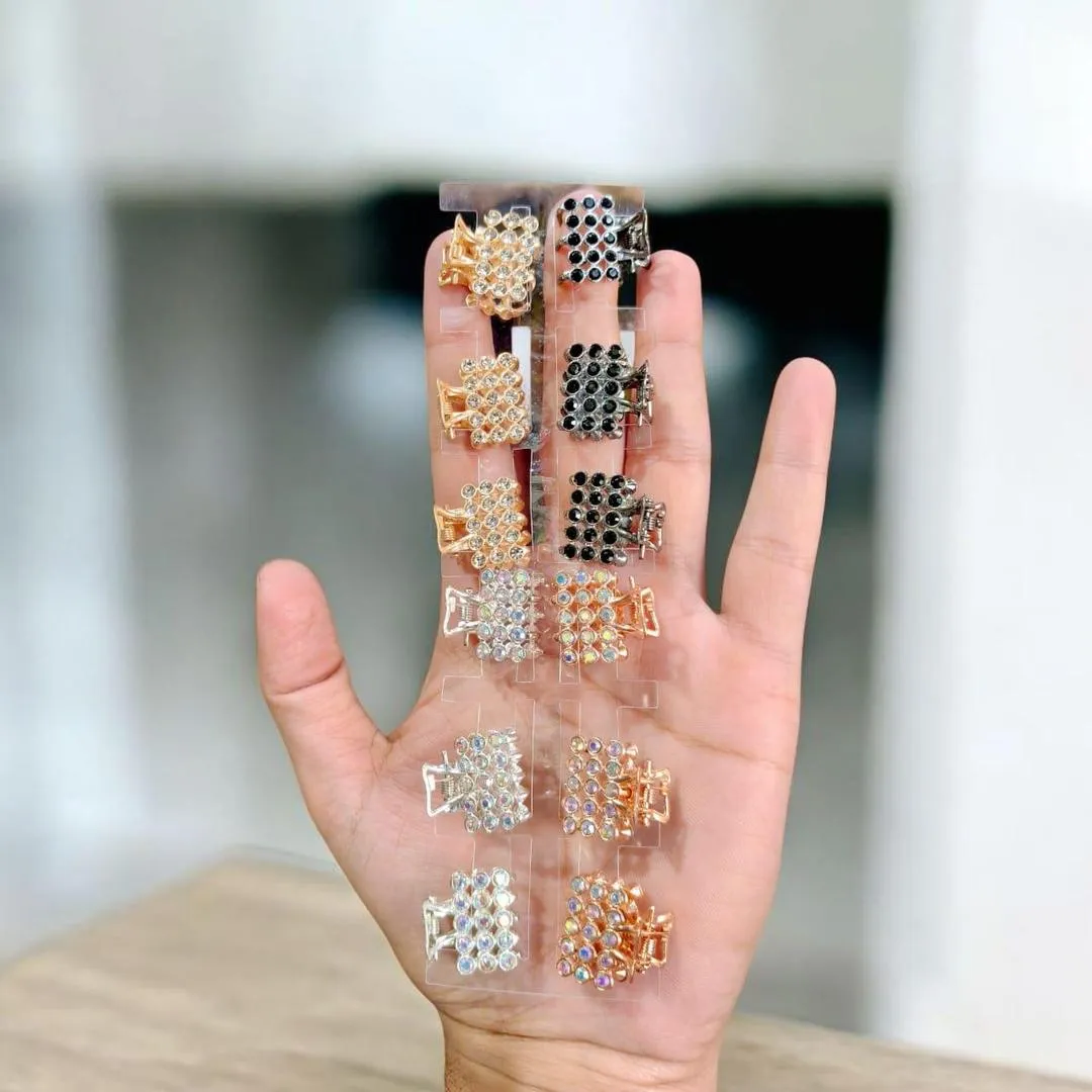 Metal Fancy 12 Hair Catcher For Girls 