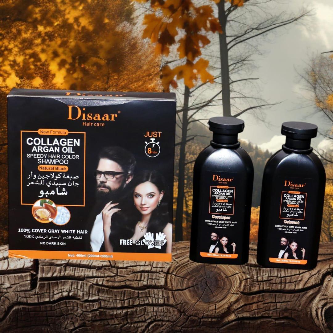 Maxi Thick Hair Color Shampoo Pack, 400 Ml