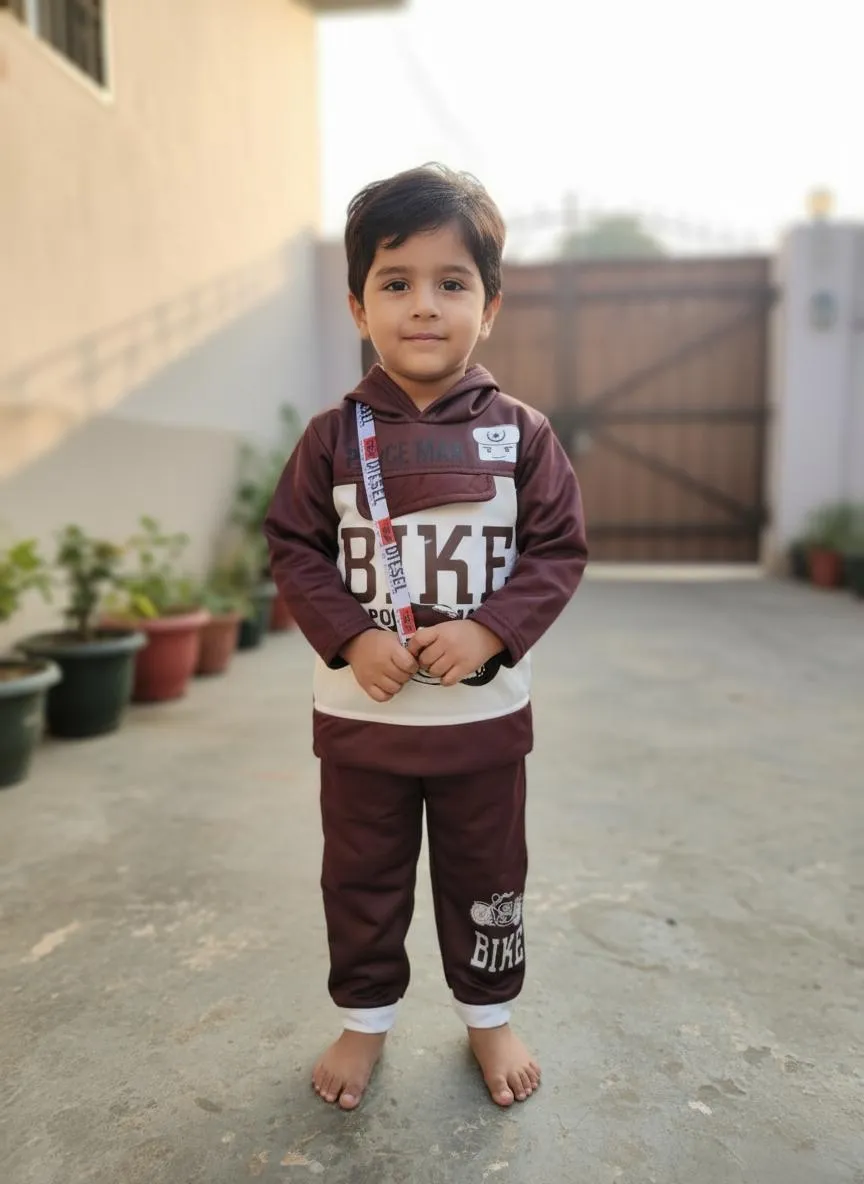 Winter 2 Pcs Baba Baby Cloth 1 To 4 Year Shirt And Trouser Suit