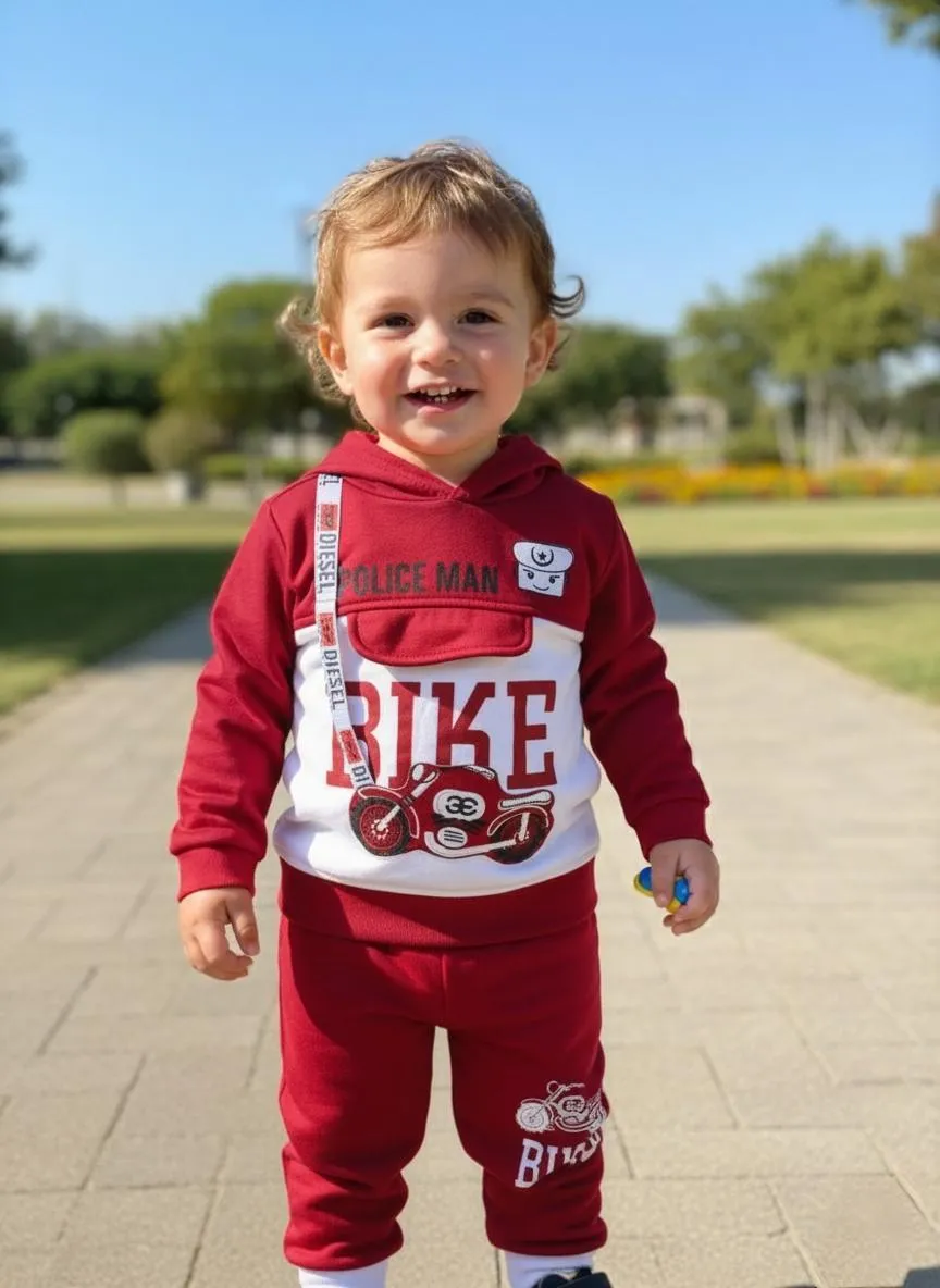 Winter 2 Pcs Baba Baby Cloth 1 To 4 Year Shirt And Trouser Suit