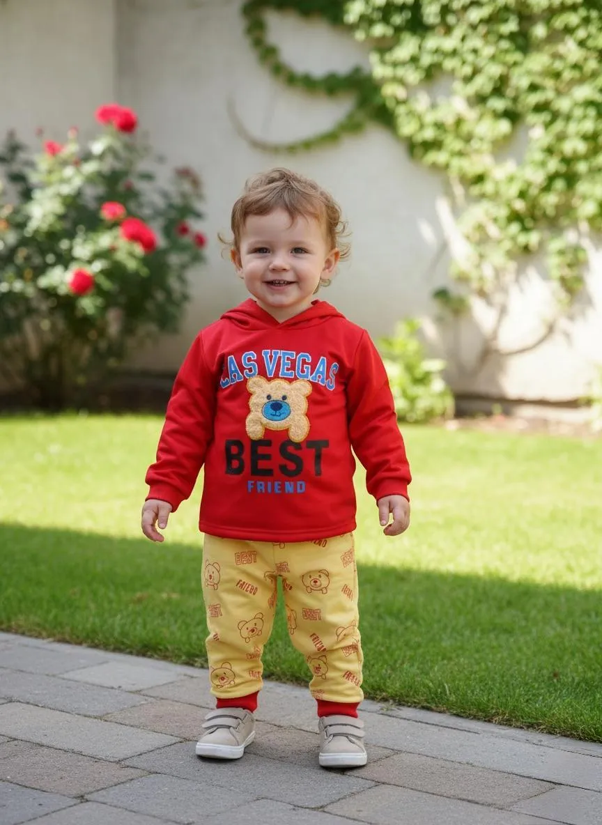 Winter 2 Pcs Baba Baby Cloth 1 To 4 Year Shirt And Trouser Suit