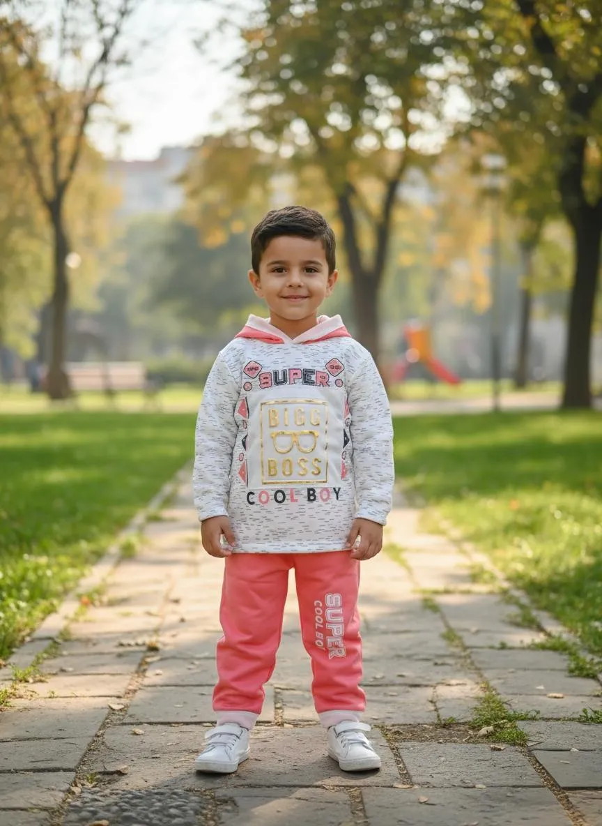 Winter 2 Pcs Baba Baby Cloth 1 To 4 Year Shirt And Trouser Suit