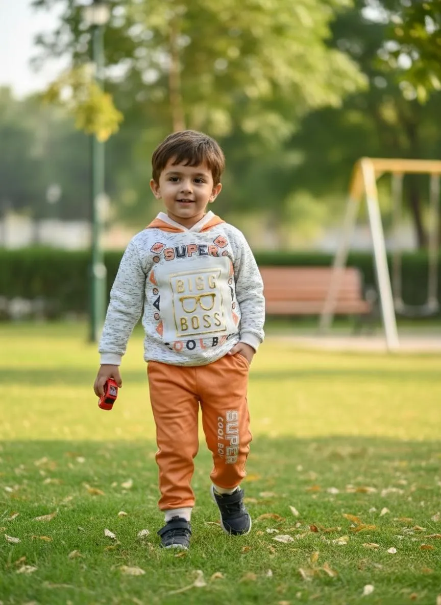 Winter 2 Pcs Baba Baby Cloth 1 To 4 Year Shirt And Trouser Suit