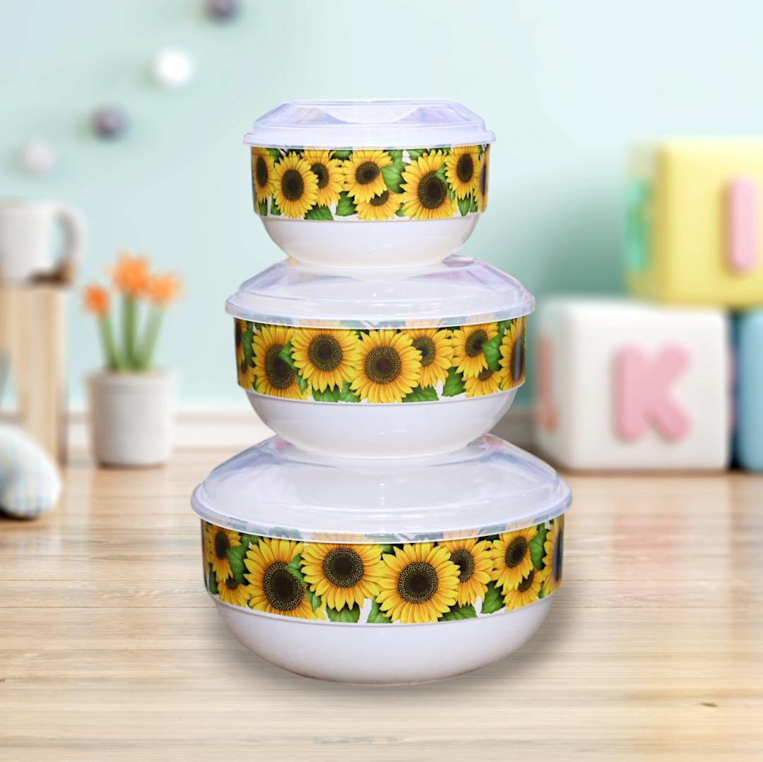 Versatile 3 Pcs White Bowl Set for All Your Dining Needs