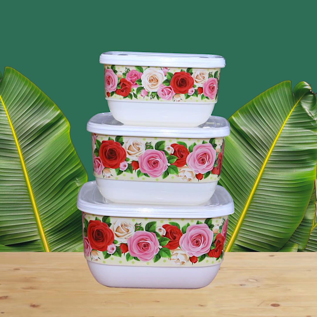 3 Pcs White Bowl Set for Everyday Dining