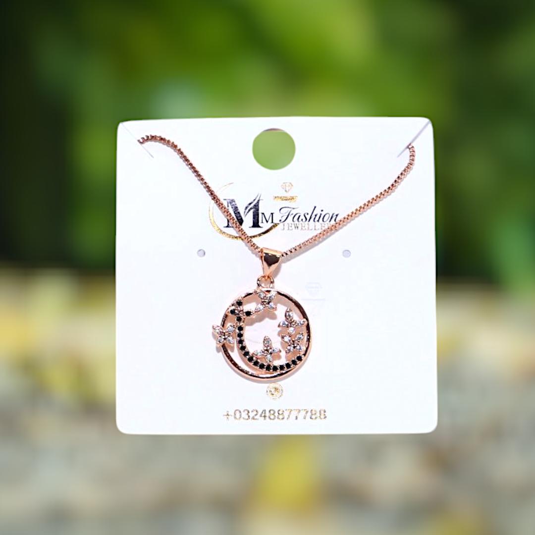 Funky Gold Plated Pendant