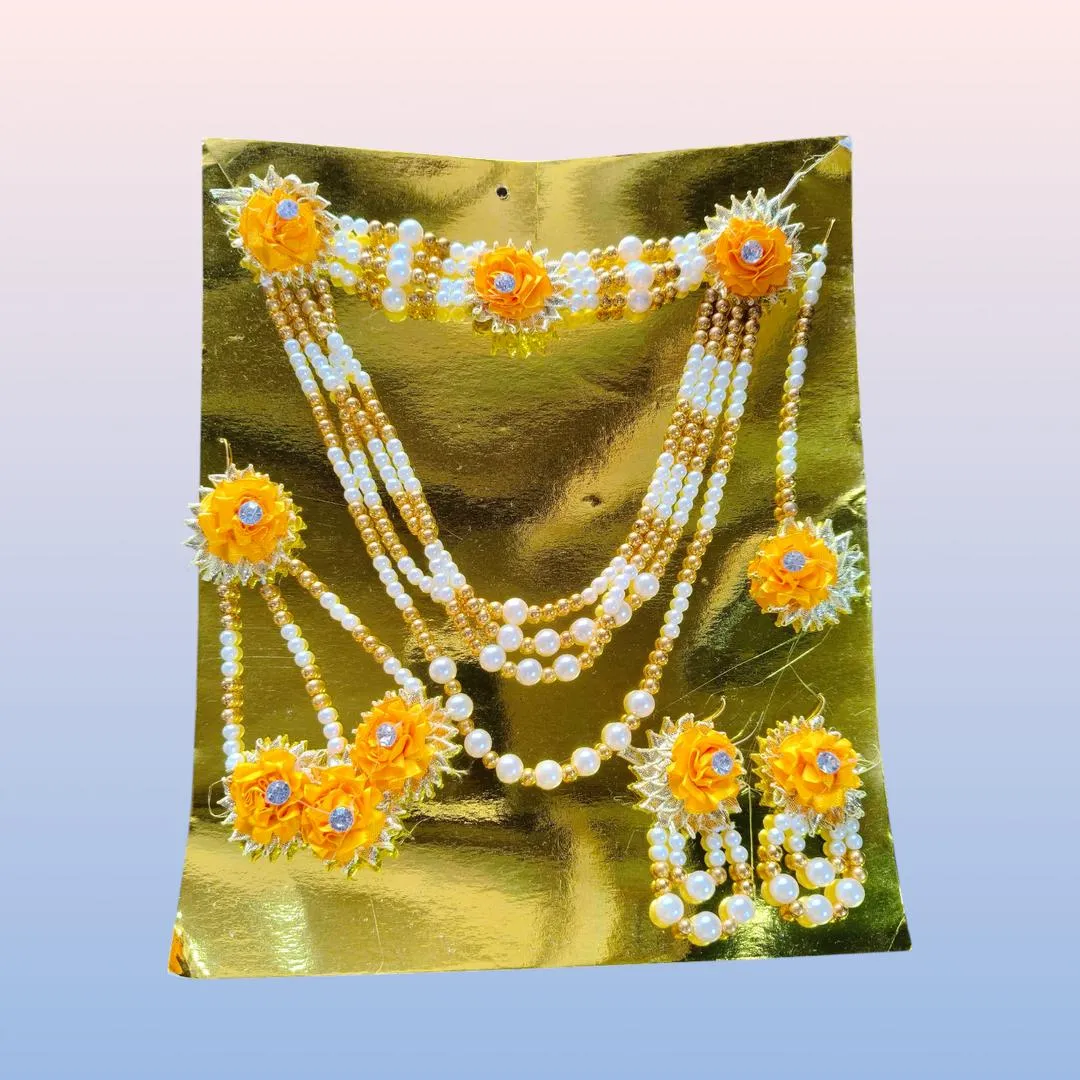 Funky Mehndi MaiyonBridal Jewellery Set