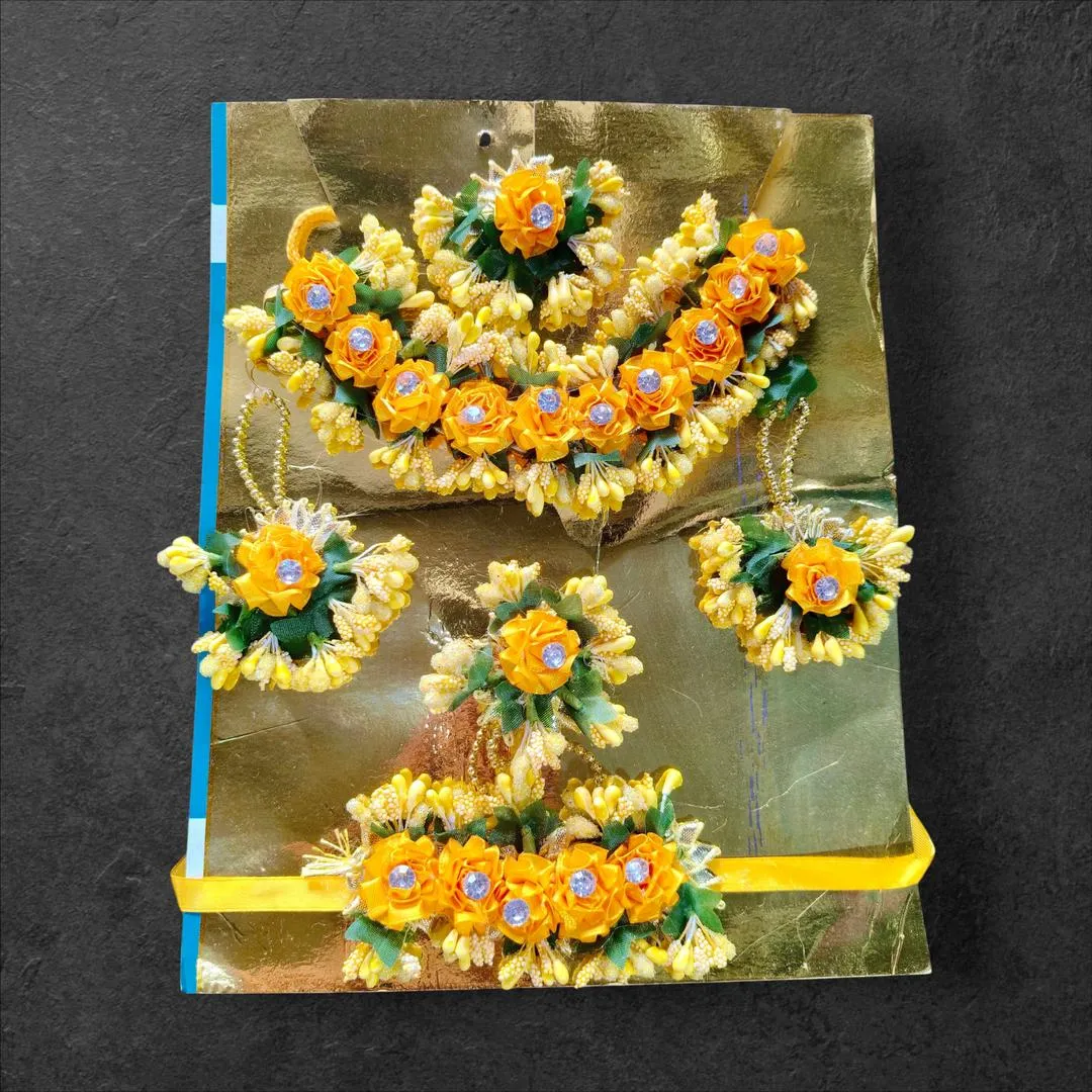 Funky Mehndi Maiyon Bridal Jewellery Set 