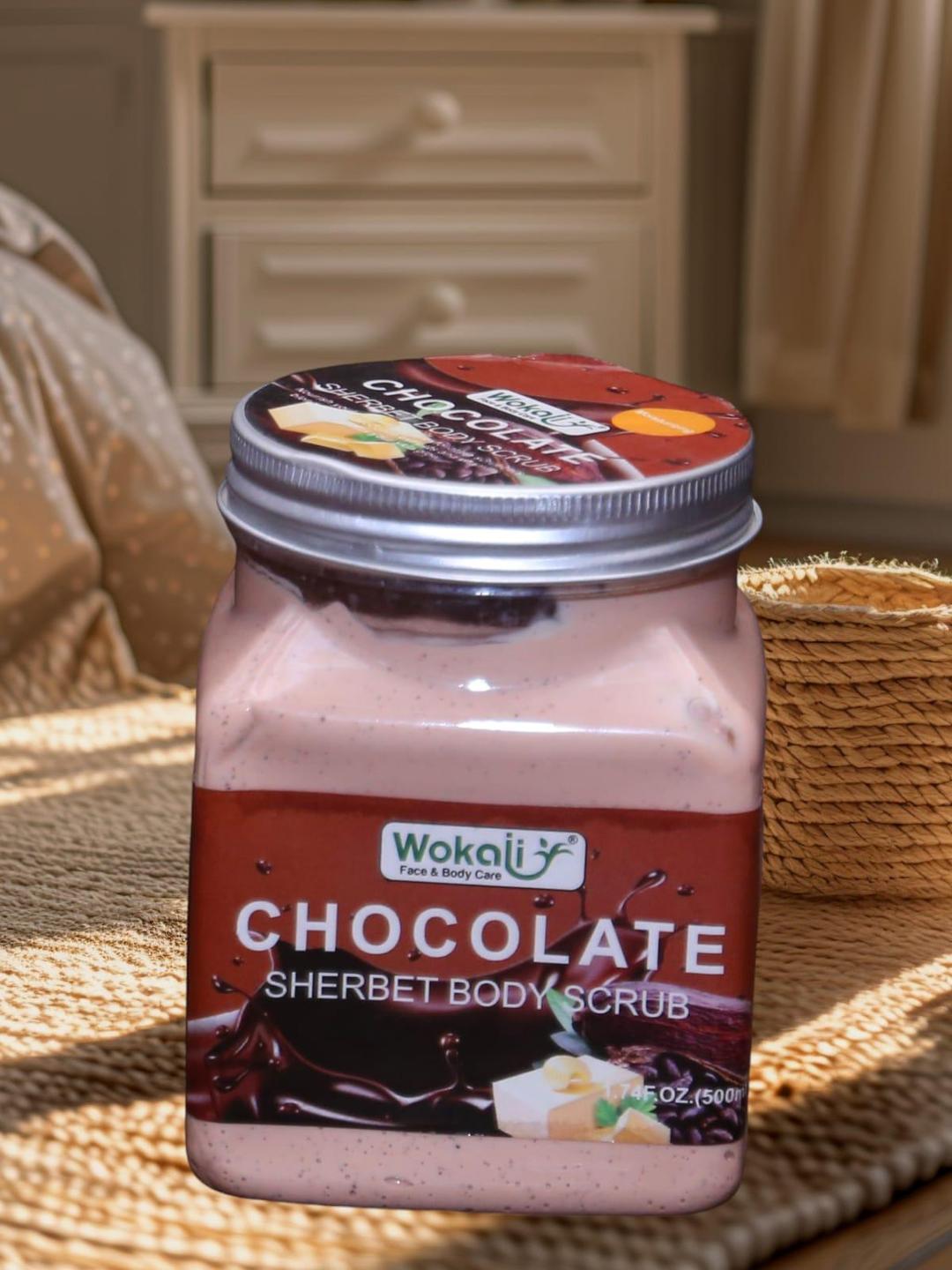 Chocolate Whitening And Brightening Face & Body Scrubbing Gel