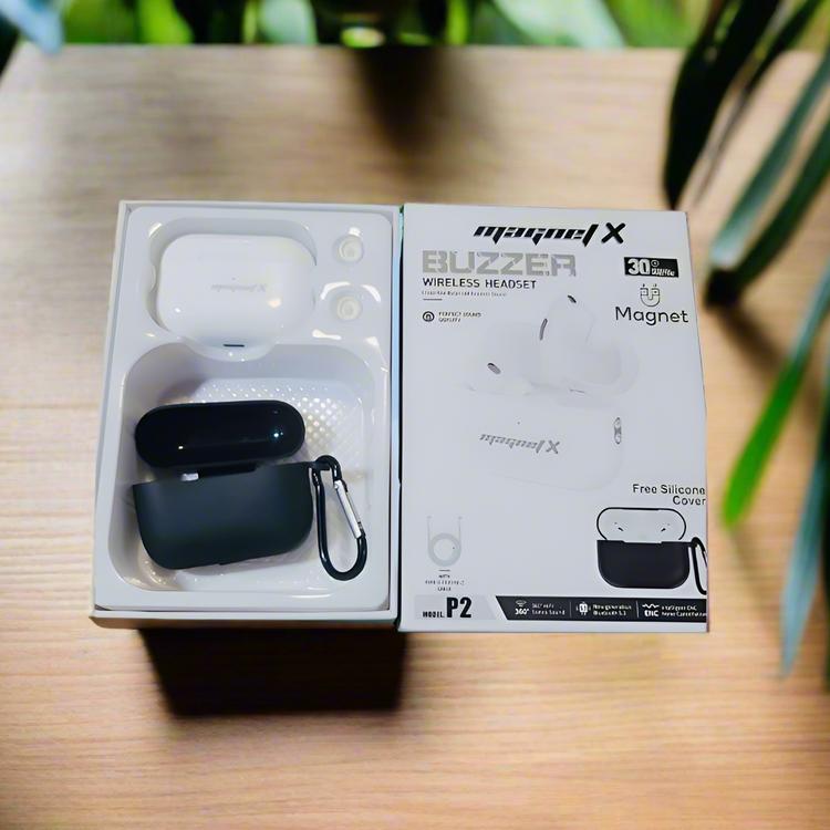 Premium White Airpods - Long-Lasting Battery with Fast Charge (1 Pcs)