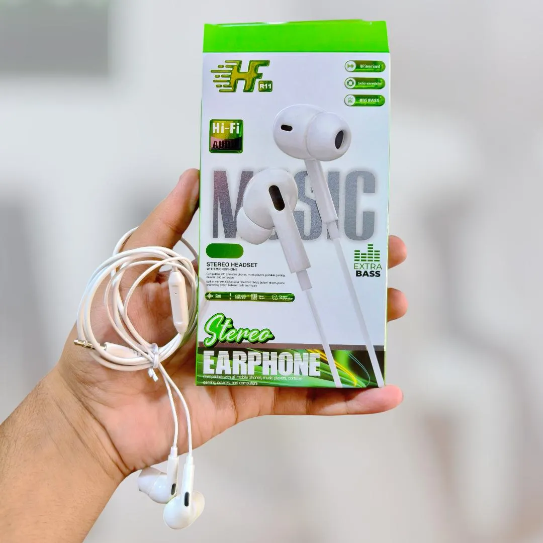 Stereo Hi-Fi Audio Extra Bass Earphone Orignal Oppo Reno Kit