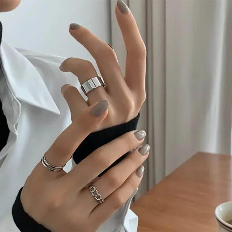 Trendy Hip Pop Rings