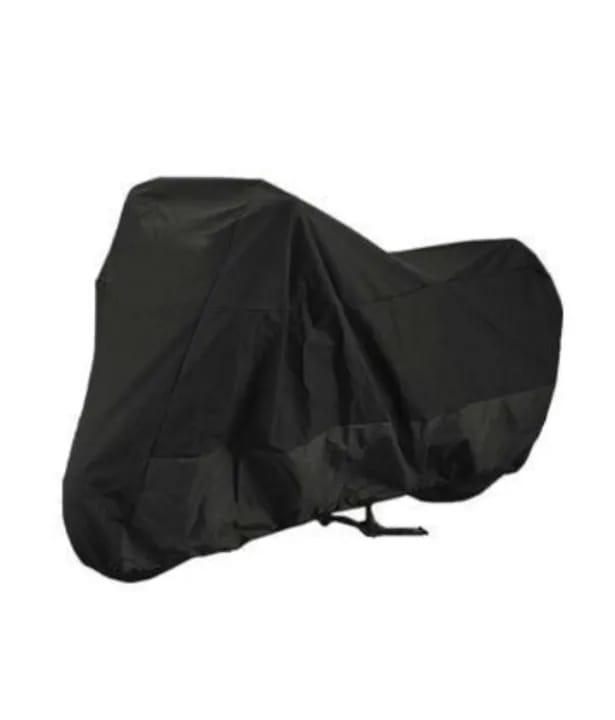 Durable Black Bike Cover - 1 Pc for All-Weather Protection