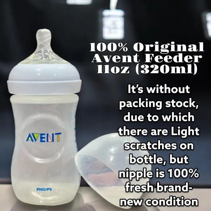 BPA-Free Plastic Feeder - With Air Free Vent 9 Oz (330 Ml, 11 oz )) 