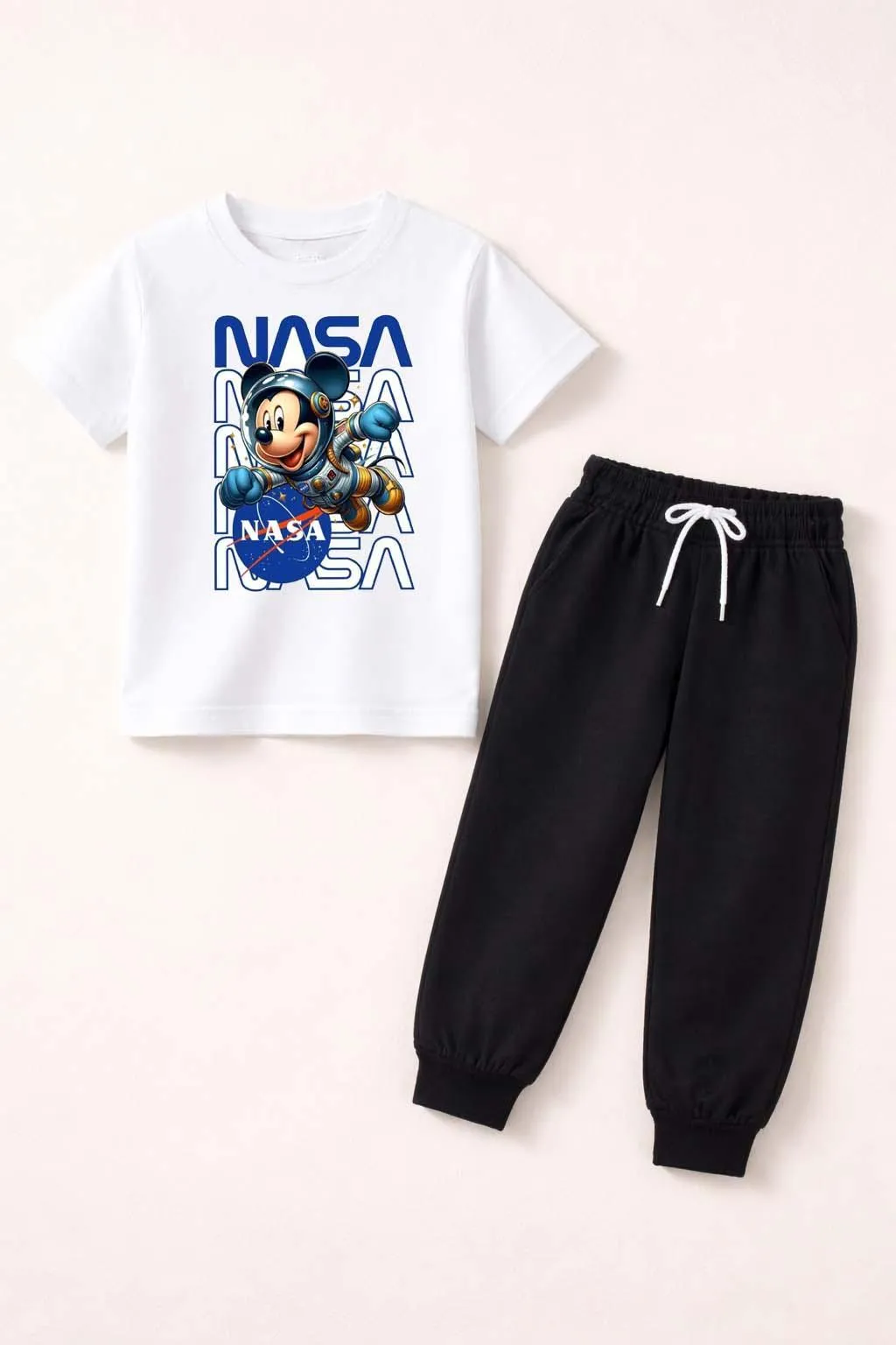 DTF 2 Pcs Boy's Polyester Printed Tracksuit