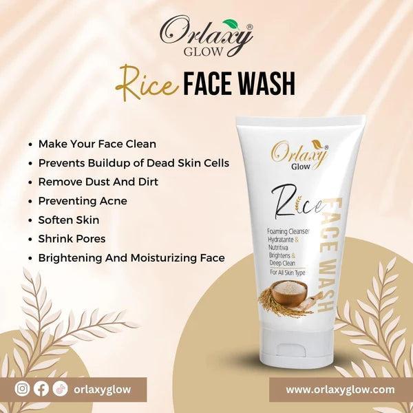 Moon Touch-Rice Face Wash By Orlaxy Glow