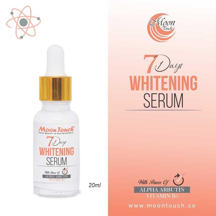 Moon Touch-(Most Repurchased) 7 Days Whitening Serum with the power of Vitamin B5
