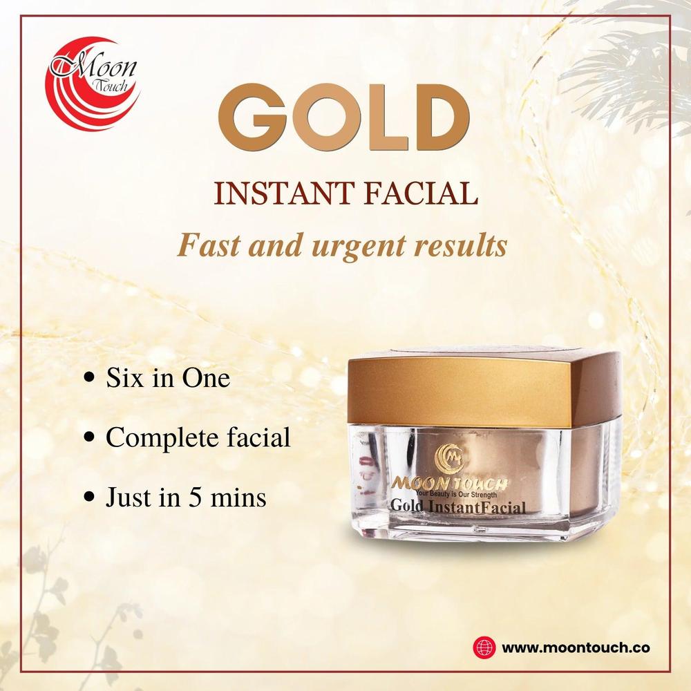 Moon Touch-All in One Gold Instant Facial