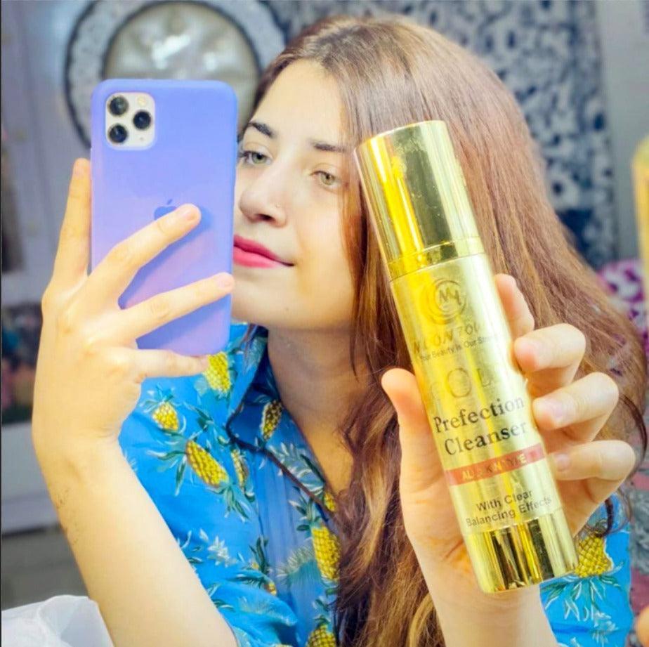 Moon Touch-Skin Tone Balancing Gold Perfection Cleanser