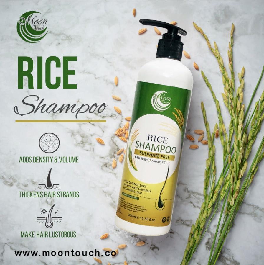 Moon Touch-Rice Shampoo Sulphate Free 400ml