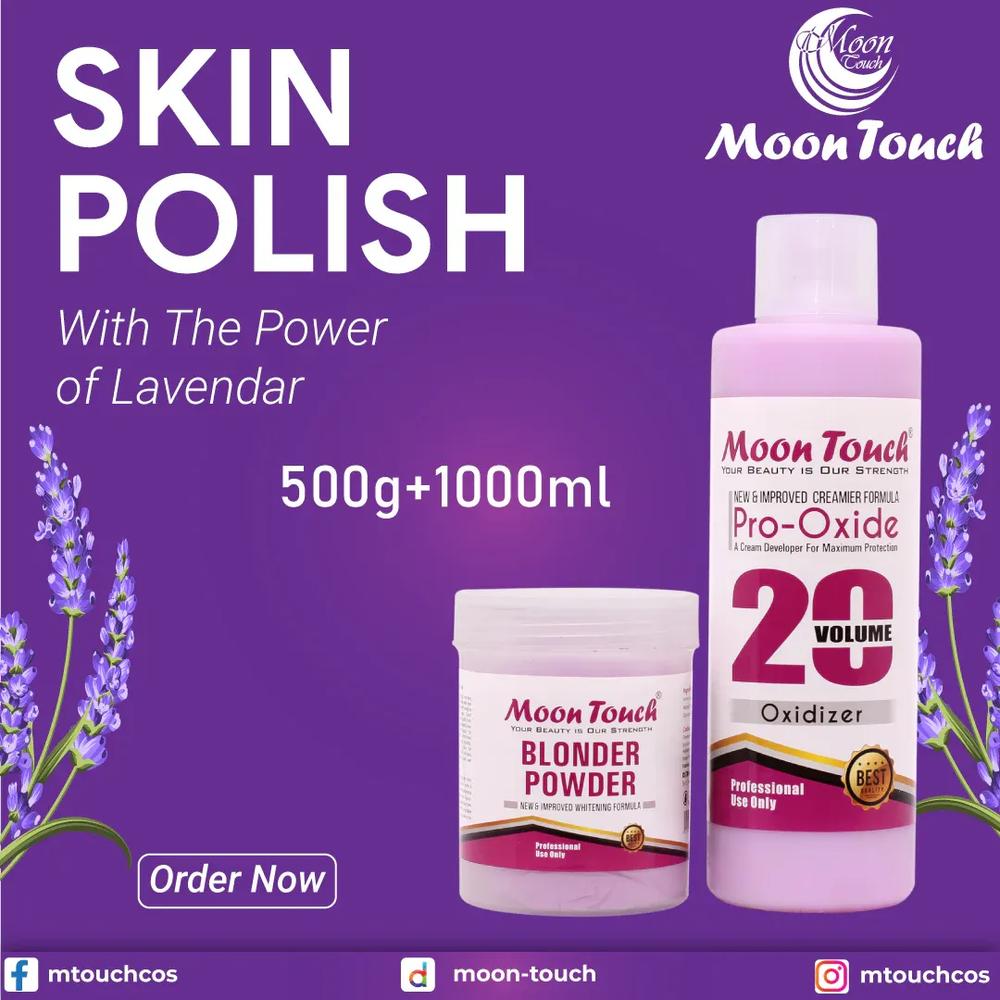 Moon Touch-(Premium Results) Lavender Skin Polisher Set