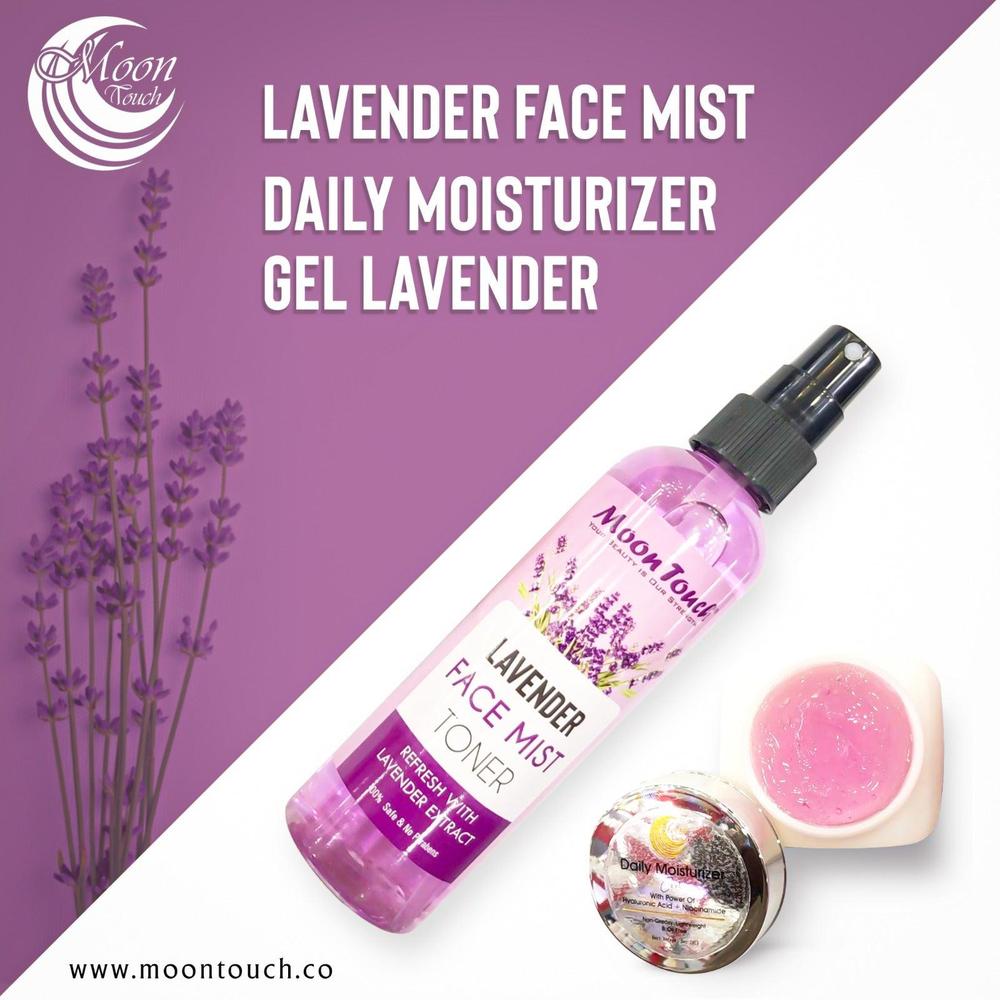 Moon Touch-Lavender Deal (Face Mist + Moisturizer Gel)