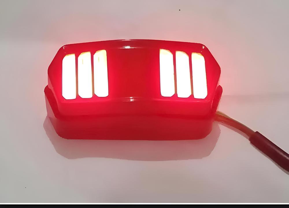 Universal Motorbike Back Light With Indicator DRL 