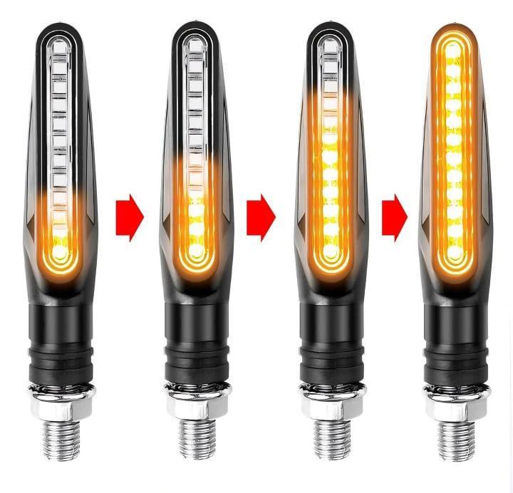 4 Pcs Audi Style LED Indicator For All Bikes