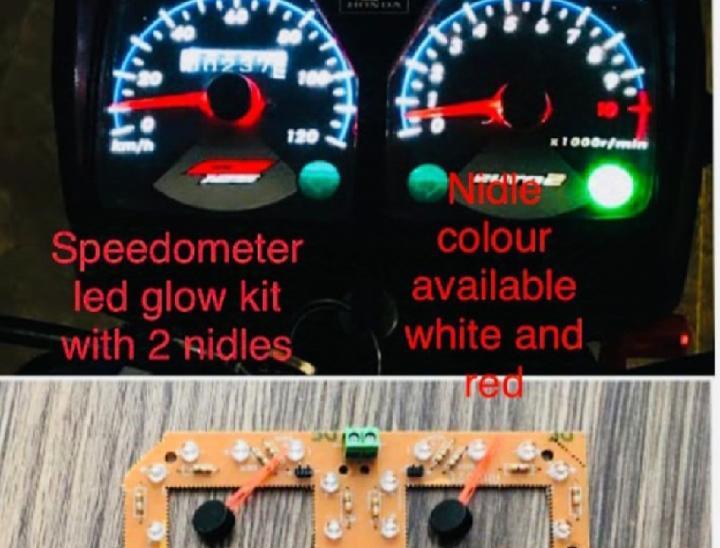 125cc Glow Meter Kit with Glowing Needle | High Brightness for Honda
