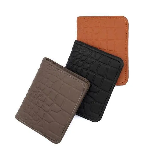 Men's Multicolor Leather Wallet - 1 Pc