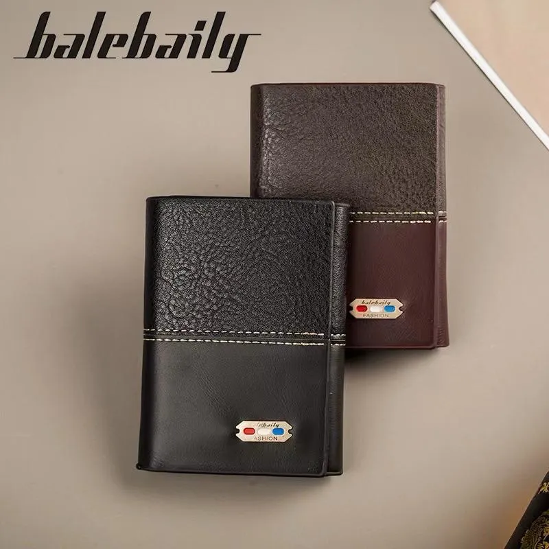Men's Trifold Leather Wallet 